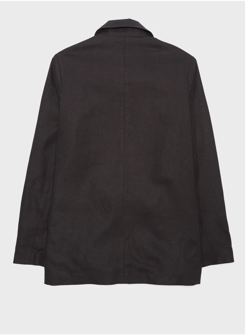 امريكان ايجل Oversized Double Breasted Blazer