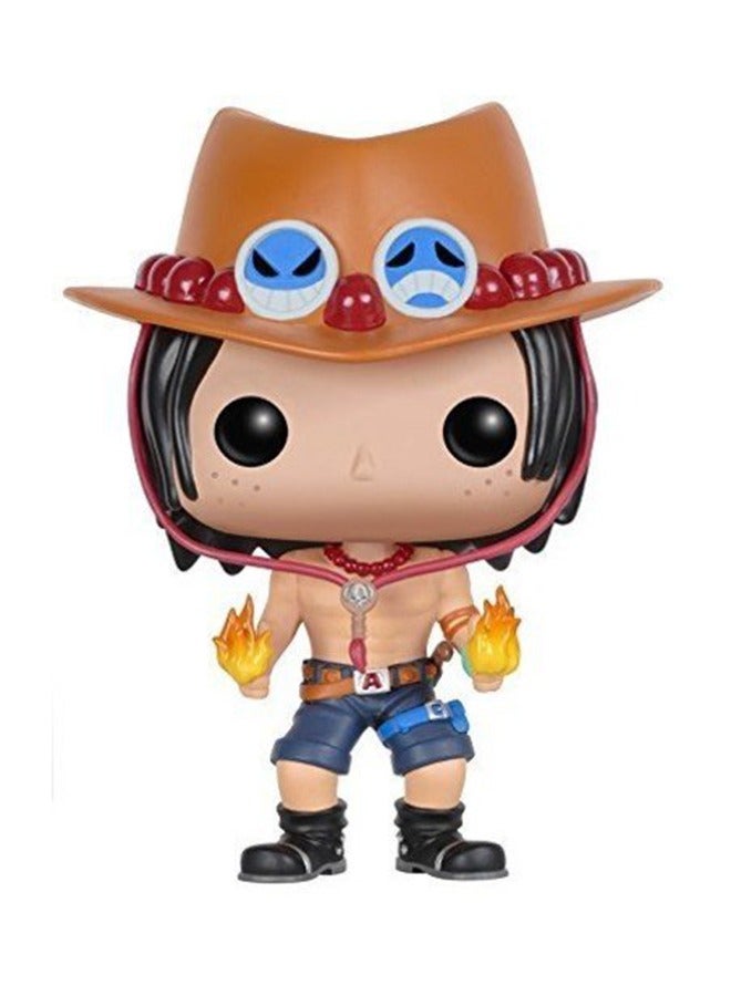 Animation One Piece - Portgas. D. Ace Bobblehead Collectible Toy 
