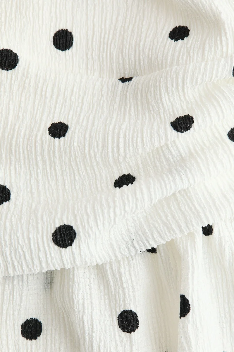 H&M Peplum halterneck top