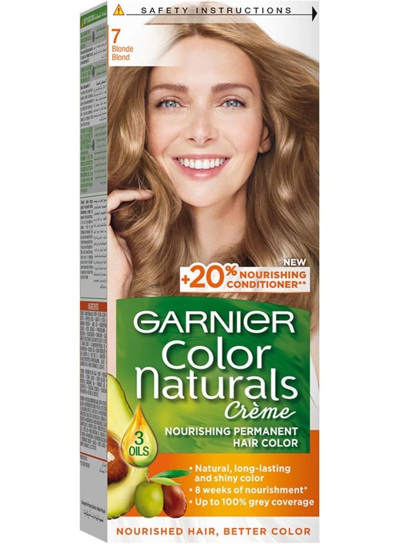 Garnier Color Naturals Permanent Hair Color - Blonde 7