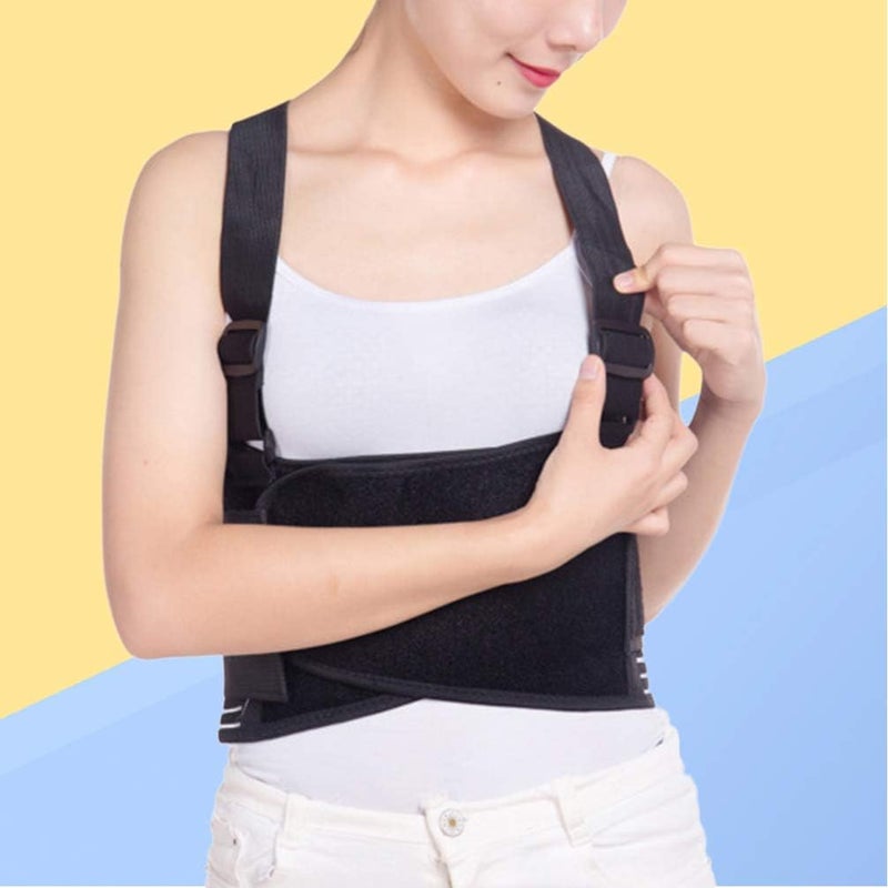 comfrt 1PC Rib Chest Support Brace Sternum Injuries Adjustable Support Belt Protection Strap Belly Support Band - Size XL - Image 5
