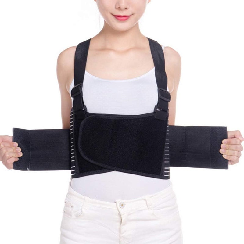 comfrt 1PC Rib Chest Support Brace Sternum Injuries Adjustable Support Belt Protection Strap Belly Support Band - Size XL - Image 1