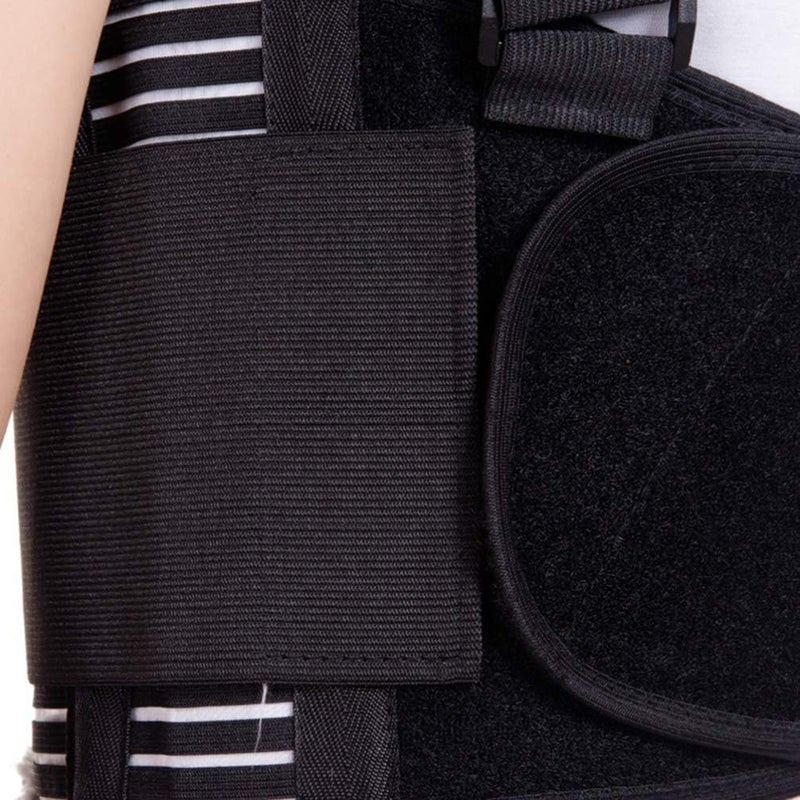 comfrt 1PC Rib Chest Support Brace Sternum Injuries Adjustable Support Belt Protection Strap Belly Support Band - Size XL - Image 4