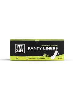 PEESAFE Aloe Vera Panty Liners For Extra Comfort Set Of 1, 25 Liners  - Image 2