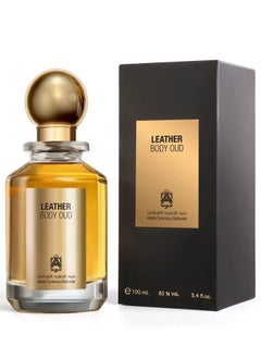 Abdul Samad Al Qurashi Body Oud Leather Perfume 100ml  - Image 1