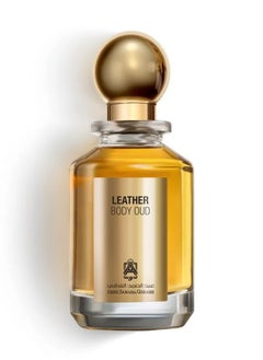 Abdul Samad Al Qurashi Body Oud Leather Perfume 100ml  - Image 2