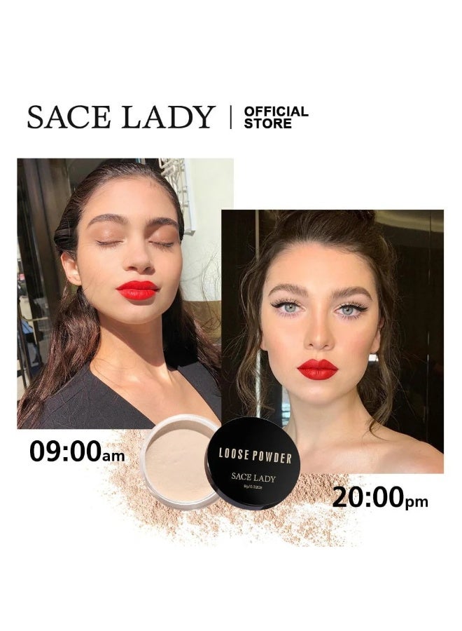ساس ليدي بودرة تثبيت سائبة للتحكم في الزيوت - رقم 02 فاتح - لمسة نهائية غير لامعة - Image 5