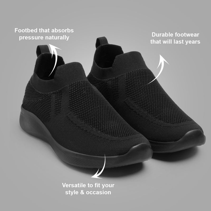 Face حذاء رياضي أسود للرجال - Image 1