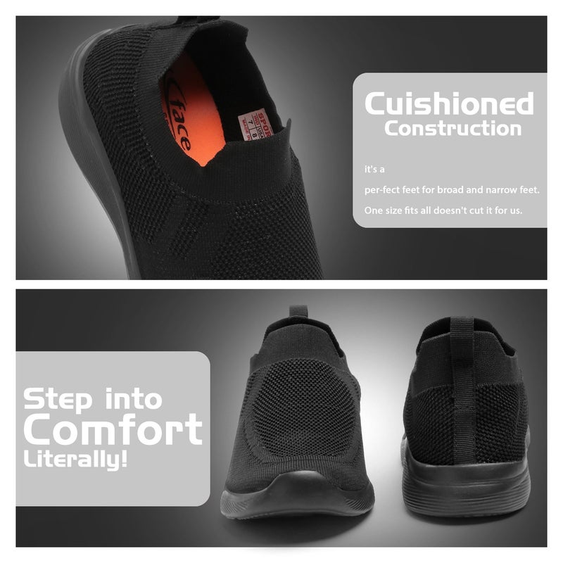 Face حذاء رياضي أسود للرجال - Image 2