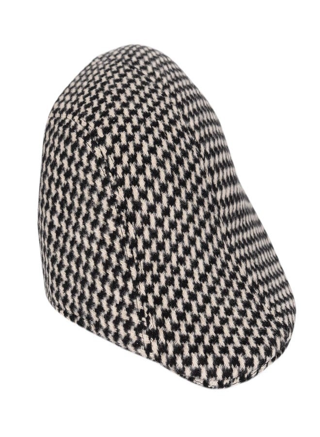 Malvina Mucros Weavers Tweed Golf Cap, Traditional Style Golfing Hat, Irish Golf Fashion, Grey for Girl