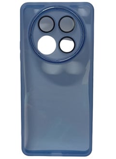 Generic Case for Xiaomi Redmi Note 14 Pro 4G /5G, Ultra Slim Fit Soft TPU Corner Bumper Airbag Drop Protection Shockproof Anti-Scratch Crystal Phone Cover For Redmi Note 14 Pro Transparent Blue  - Image 1