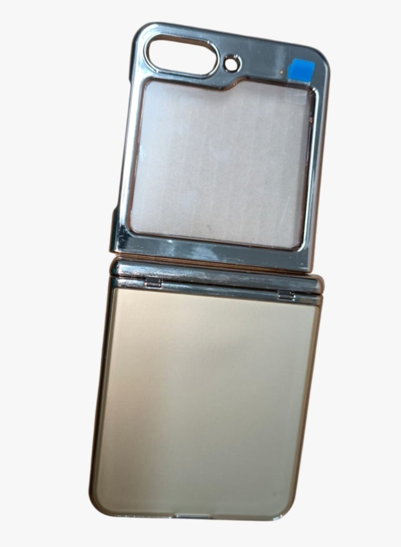 Case for Samsung Galaxy Z Flip 5 Case with Back Screen Protector & Hinge Protection, Slim Fit Stylish Texture Non-Slip Hard Shockproof Protective Cover for Samsung Galaxy Z Flip 5 - Image 3