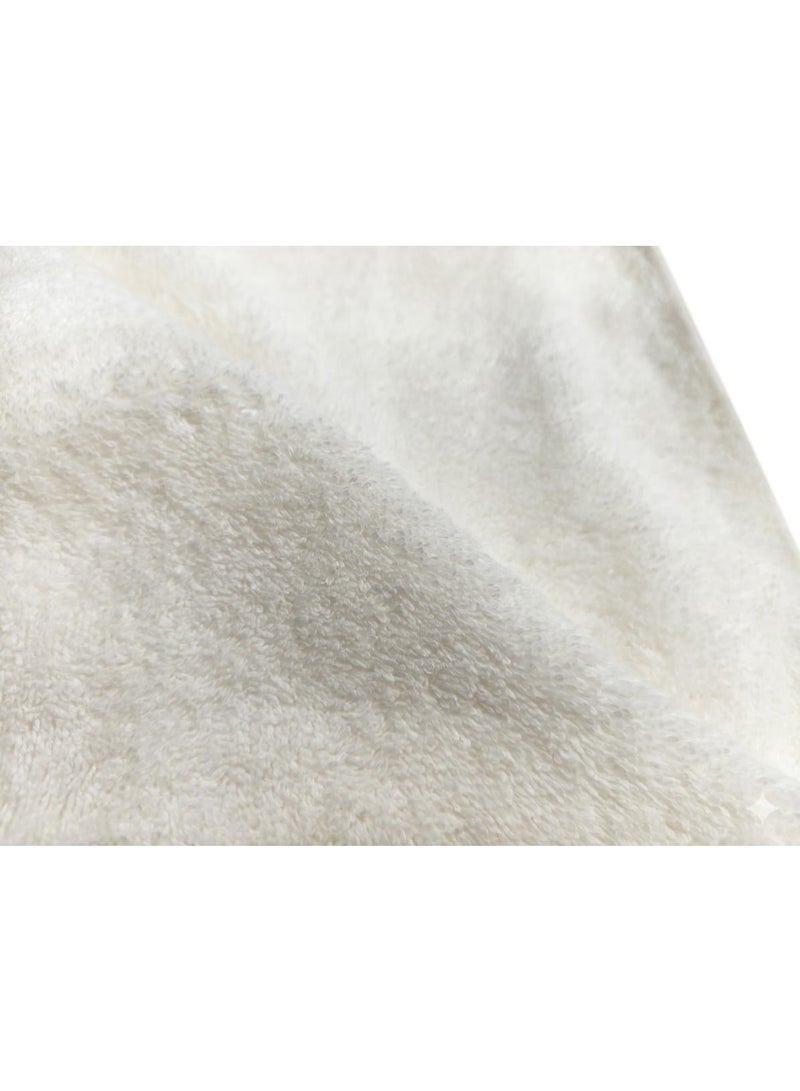 Large cotton towel with a velvet lining, measuring 90x170 cm. - Image 3