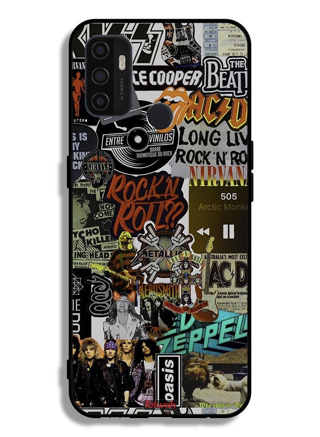 Tolwak Oppo A11s Protective Case Cover Long Live Rock N Roll - Image 2