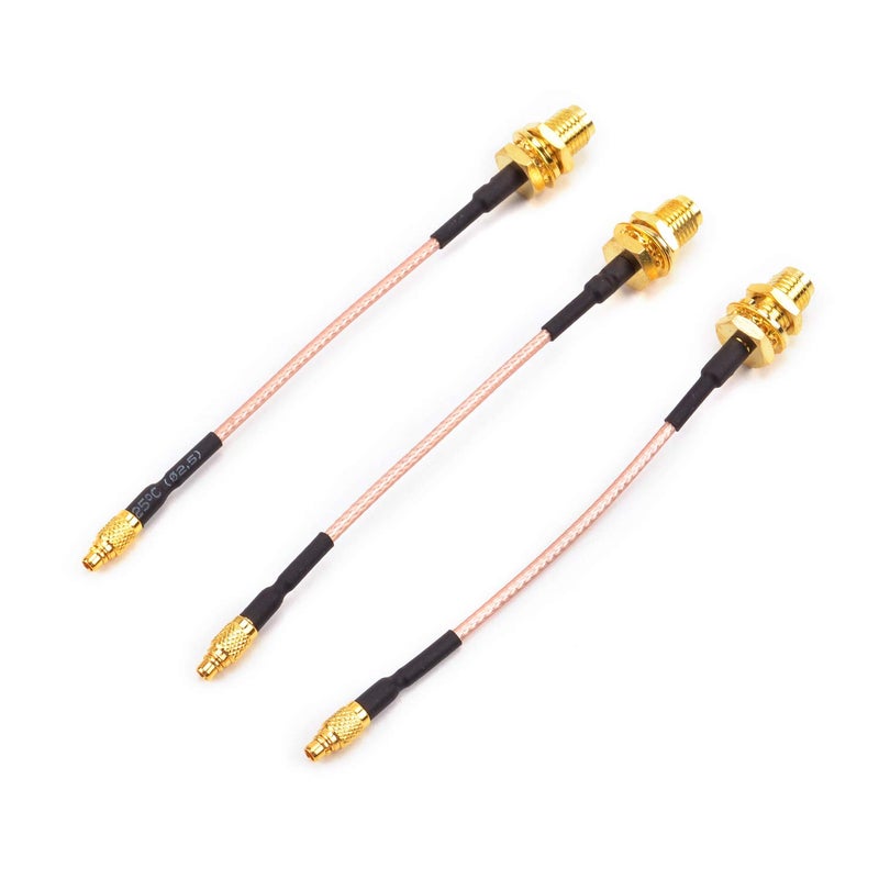 FPVKing FPV Antenna Extension Cable Adapter 95mm37inch MMCX to SMA Female Low Loss Antenna for FPV Racing Drone Quadcopter DIY Accs - Image 2
