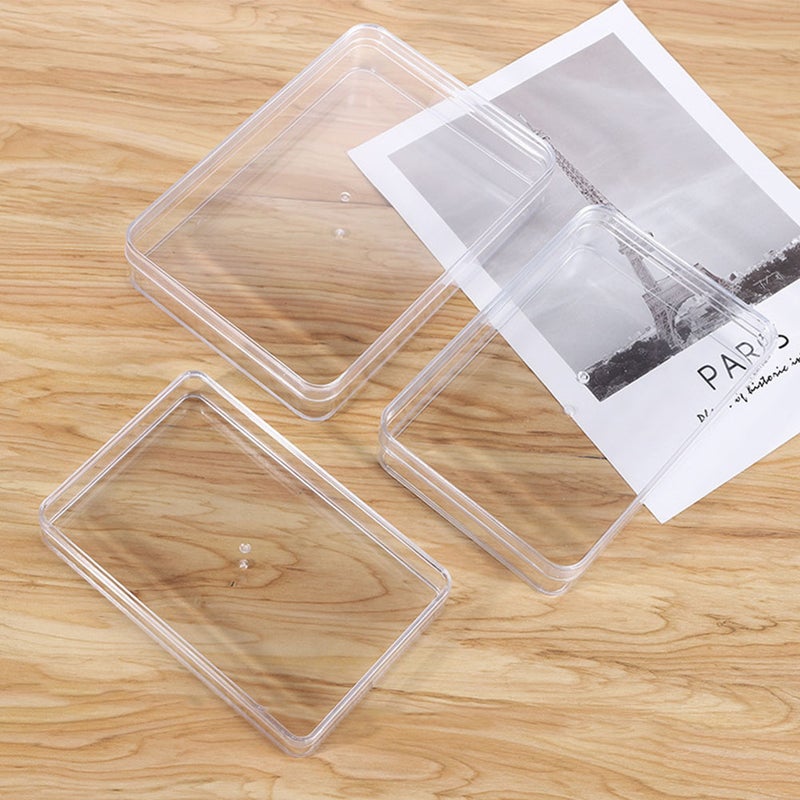 3pcs Storage Box Makeup Storage Box Cupcake Case (Transparent) - Image 5