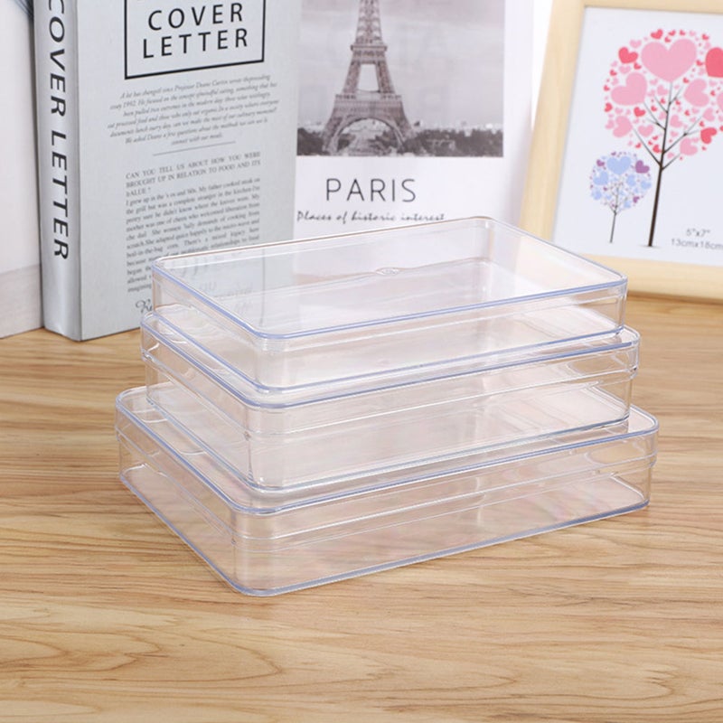 3pcs Storage Box Makeup Storage Box Cupcake Case (Transparent) - Image 4
