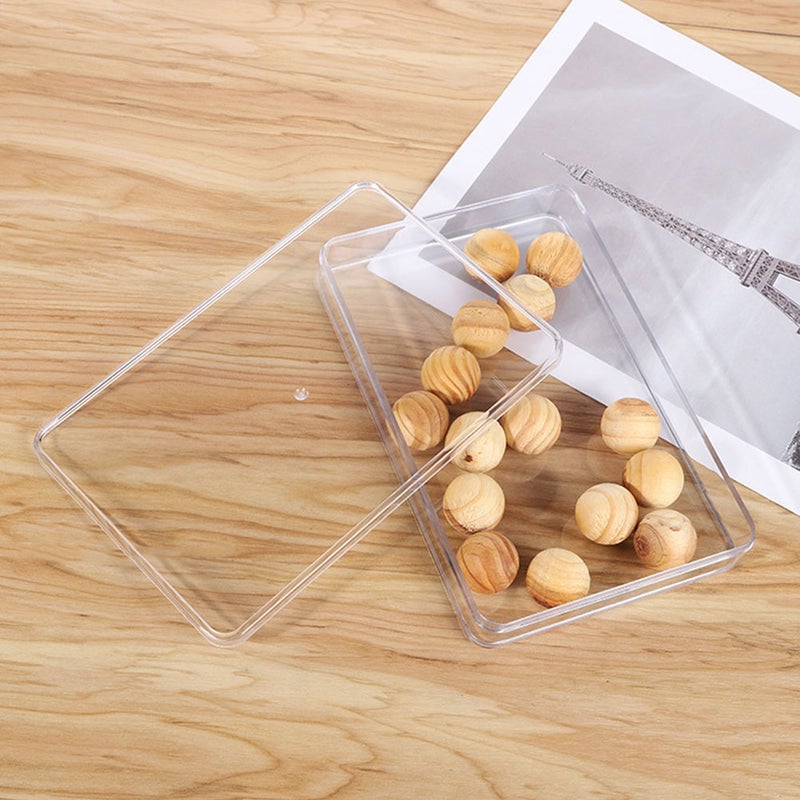 3pcs Storage Box Makeup Storage Box Cupcake Case (Transparent) - Image 3