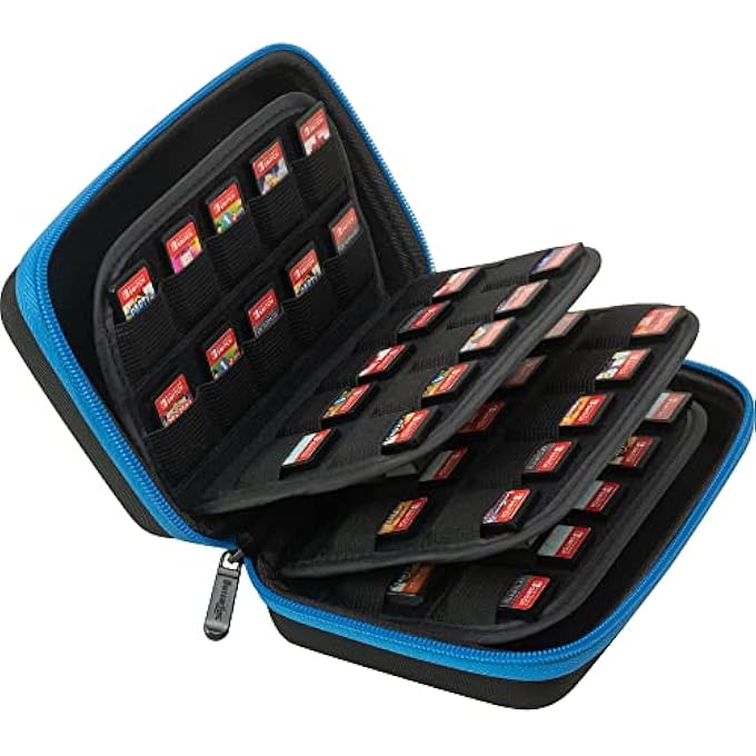 rayihni 32-120 SWITCH GAME CASE FOR NINTENDO SWITCH, SWITCH GAME CARD STORAGE HOLDER OR SD MEMORY CARD CASE - Image 1