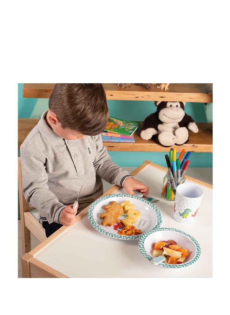 KitchenCraft Hungrysaurus Dinner Plate  - Image 2