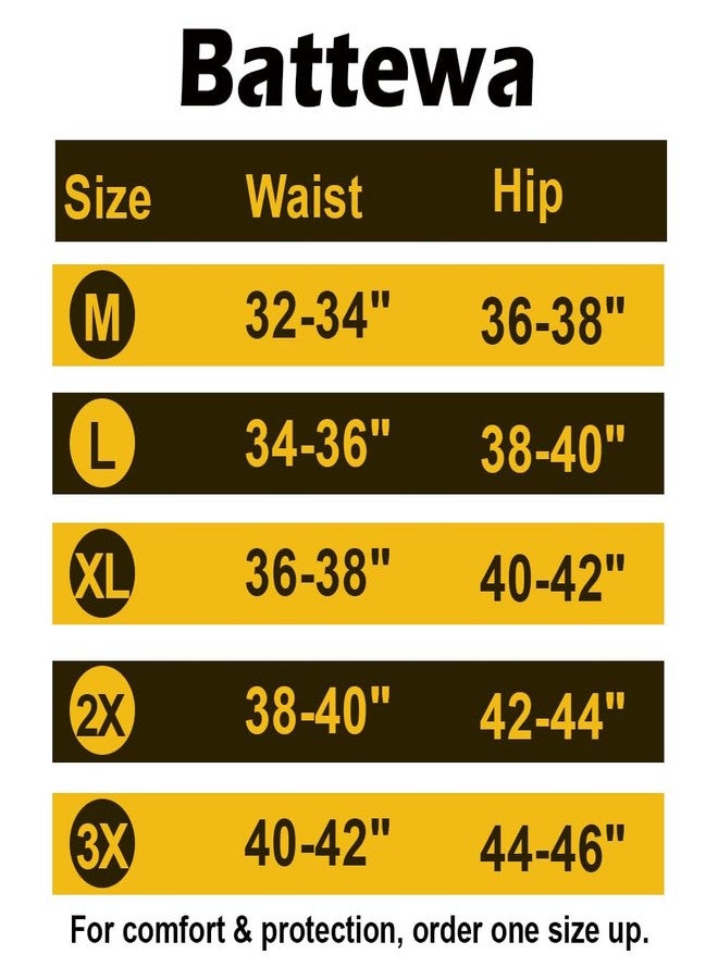 BATTEWA Full Coverage Incontinence Underwear for Men Overnight Leak Proof Boxer Briefs Protective Underpants for Male Bladder Control Absorbency 100ml, 3Pack (XL, Black - Image 4