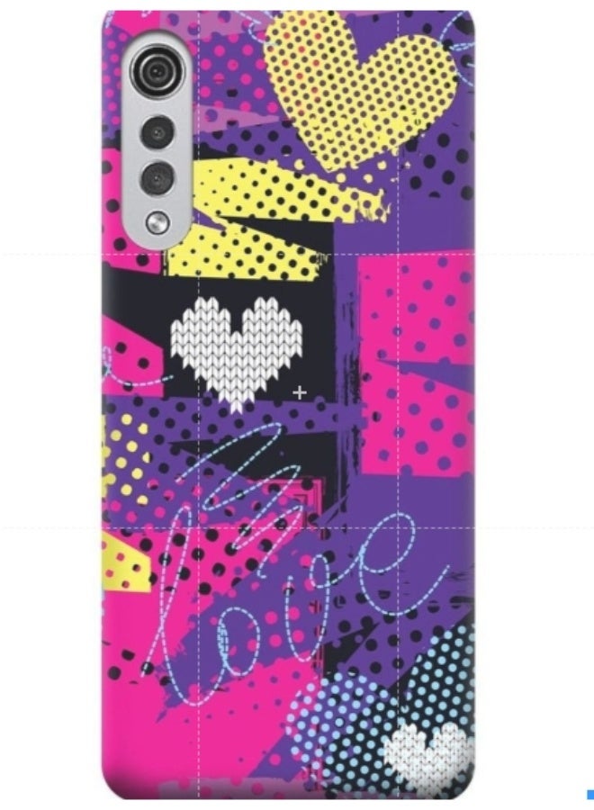 إيه إم سي ديزاين غطاء حماية بطبعة هاتف ال جي Velvet 5G UW