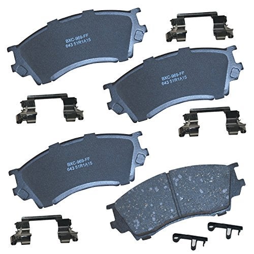 Bendix Premium SBC643 Ceramic Front Brake Pads for Mazda Millenia 2002-1995 - Image 1