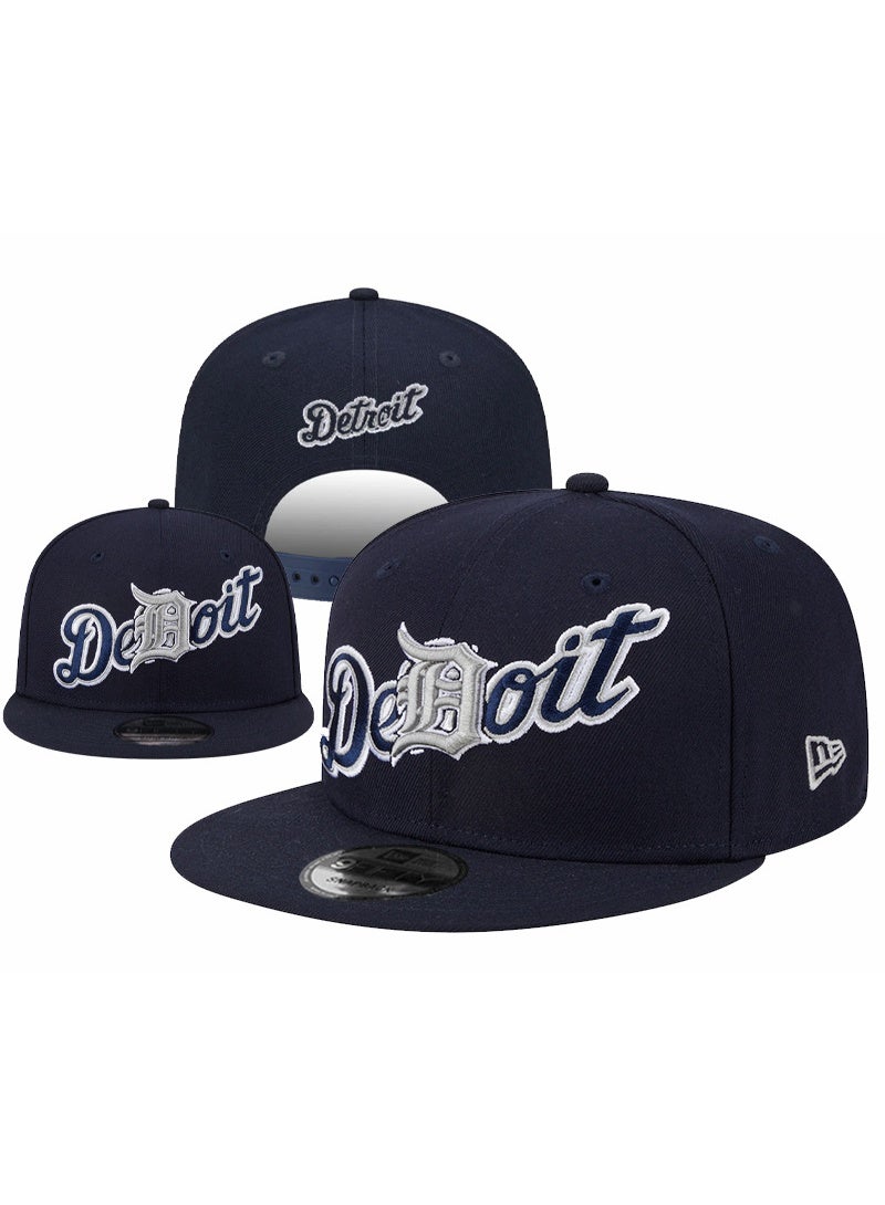NEW ERA Detroit Tigers Navy Blue Snapback Hat