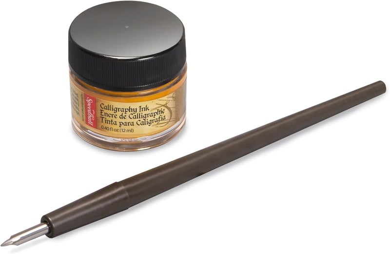 Speedball Art Products Pen & Ink Set with Super Pigmented Acrylic Drawing & Calligraphy Ink - Image 3