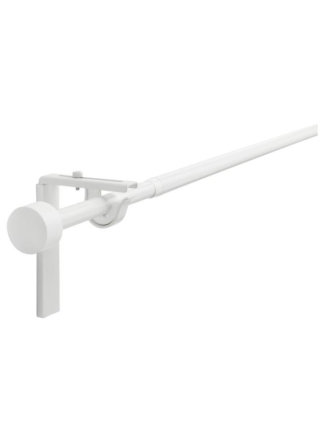 Zaboon Curtain rod combination, white, 120-210 cm - Image 1