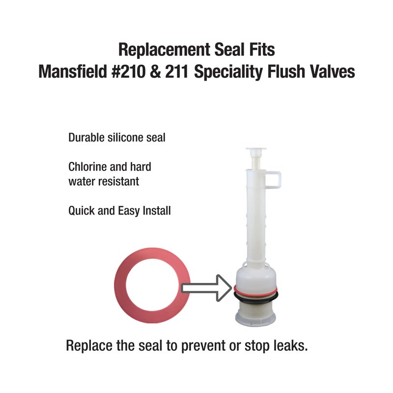 Fluidmaster K-400A-023 Mansfield Toilet Fill Valve and Flush Valve Seal Repair Kit - Image 4