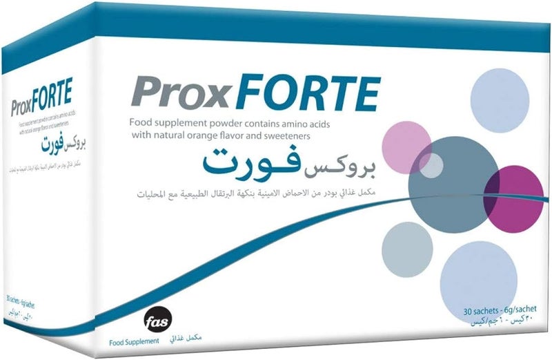 Prox FORTE Amino Acid Supplement Powder - Orange Flavor - Image 1
