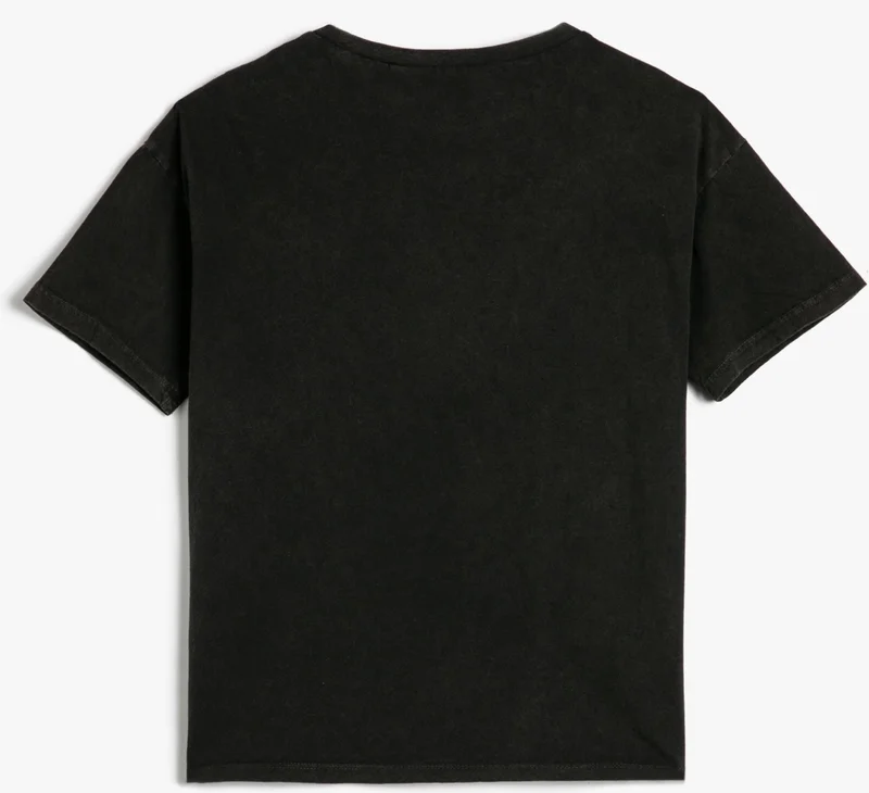 كوتون Rolling Stones T-Shirt Licensed Short Sleeve Crew Neck Cotton