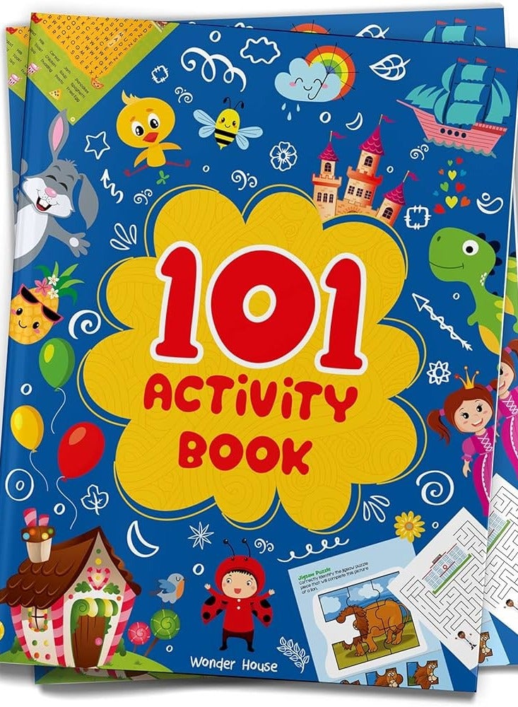 101 Activity Book : Fun Activity Book For Children (Logical Reasoning And Brain Puzzles) Wonder House Books