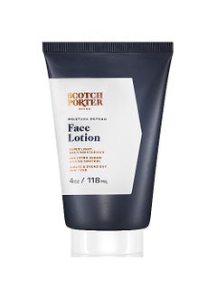 scotch porter Scotch Porter Moisture Defend Face Lotion for Men | Controls Shine, Sooths & Evens Out Skin Tone | Free of Parabens, Sulfates & Silicones | Vegan | 4oz Bottle 