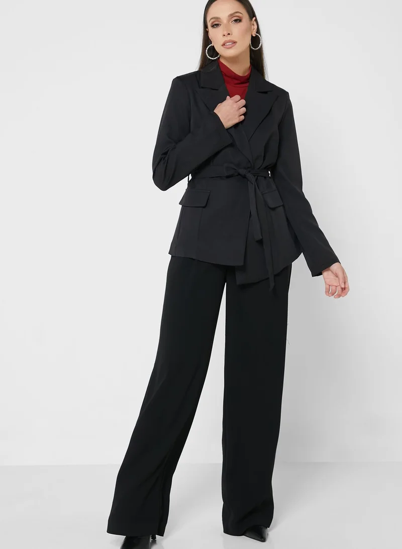 ELLA Tie Detail Blazer