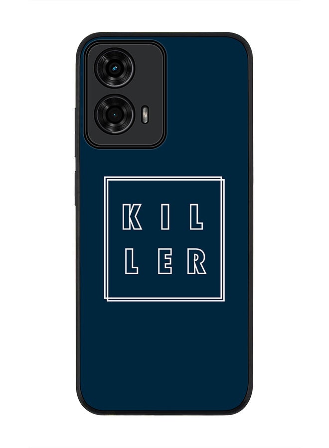 Stylizedd For Motorola Moto G24 / G24 Power Case,Slim fit Camera Protection, Shockproof Thin Phone cover - Killer Outline - Image 1