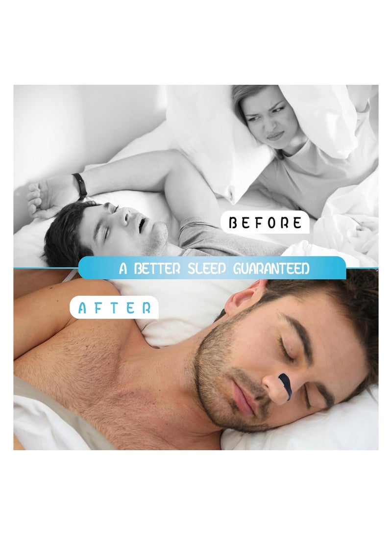 SOLARAE Intake Breathing Nasal, Nasal Strips Starter Kit, Reduce Snoring, Snoring Solution, Skin Safe Nasal Strips, 40 Sweatproof Sticker, Magnetic Nose Strips for Breathing, Skin Safe Anti Snoring Devices - Image 5