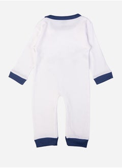 Babies Basic Front Graphic Long Sleeves Sleepsuit by Styli  - Image 3