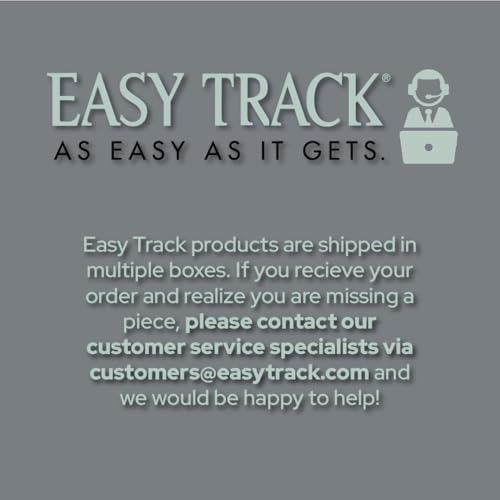 Easy Track منظم خزانة ملابس معدني منزلق سهل الوصول RA1204 مقاس 12 بوصة مع أدوات التركيب متضمنة، أبيض - Image 3