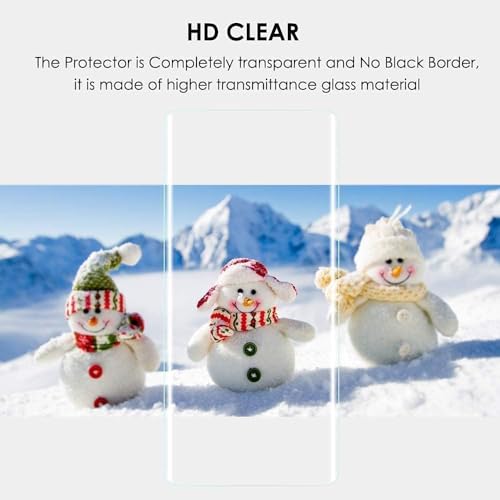 STP FEEL® UV HD+ Tempered Glass Screen Protector Guard Compatible For Redmi Note 14 Pro 5G / Note 14 Pro+ Plus 5G (6.67 Inch, Pack of 1) Full Adhesive UV Curved Case Friendly HD+ Clarity - Image 4