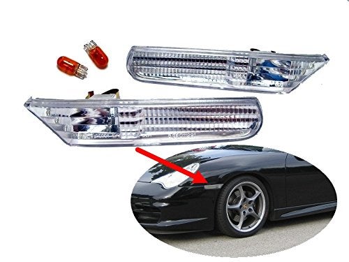 ATEX Clear Lens Side Marker 98-04 For BOXSTER 986 / CARRERA 911 996 S986U / 911 Turbo 01~05 - Image 5