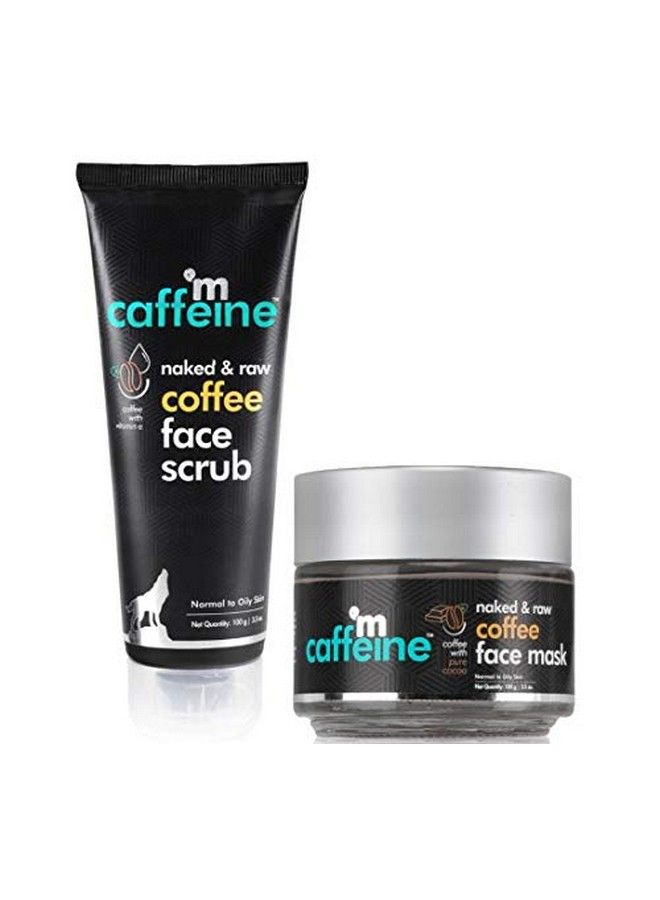 MCaffeine Oilcontrol Coffee Face Tan Kit ; Blackheads Removal ; Face Scrub Face Mask/Pack ; Oily/Normal Skin ; Paraben & Mineral Oil Free - Image 2