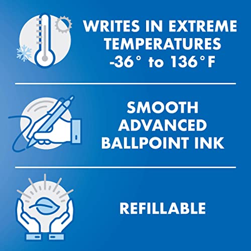 PILOT Acroball Breast Cancer Awareness Collection Advanced Ink Refillable & Retractable Ball Point Pens, Fine Point, Assorted Colors, 14-Pack (14688) - Image 5