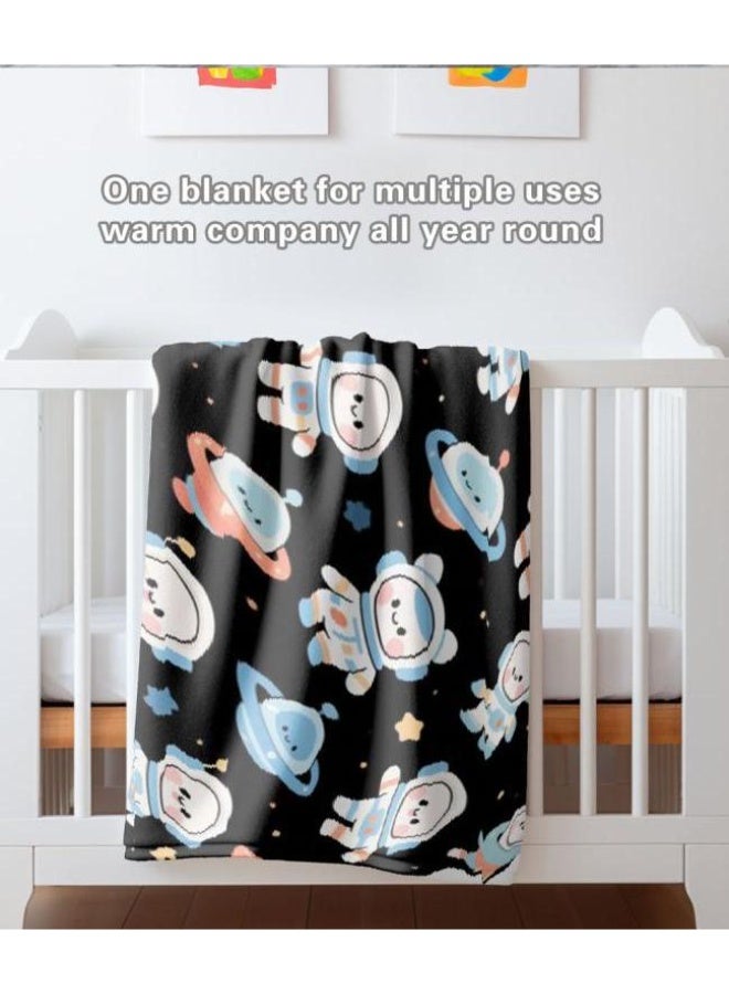 general Children's or student cartoon flannel thin blanket (warm and comfortable, suitable for sleep, games) 100cm*150cm - 116 - Image 4