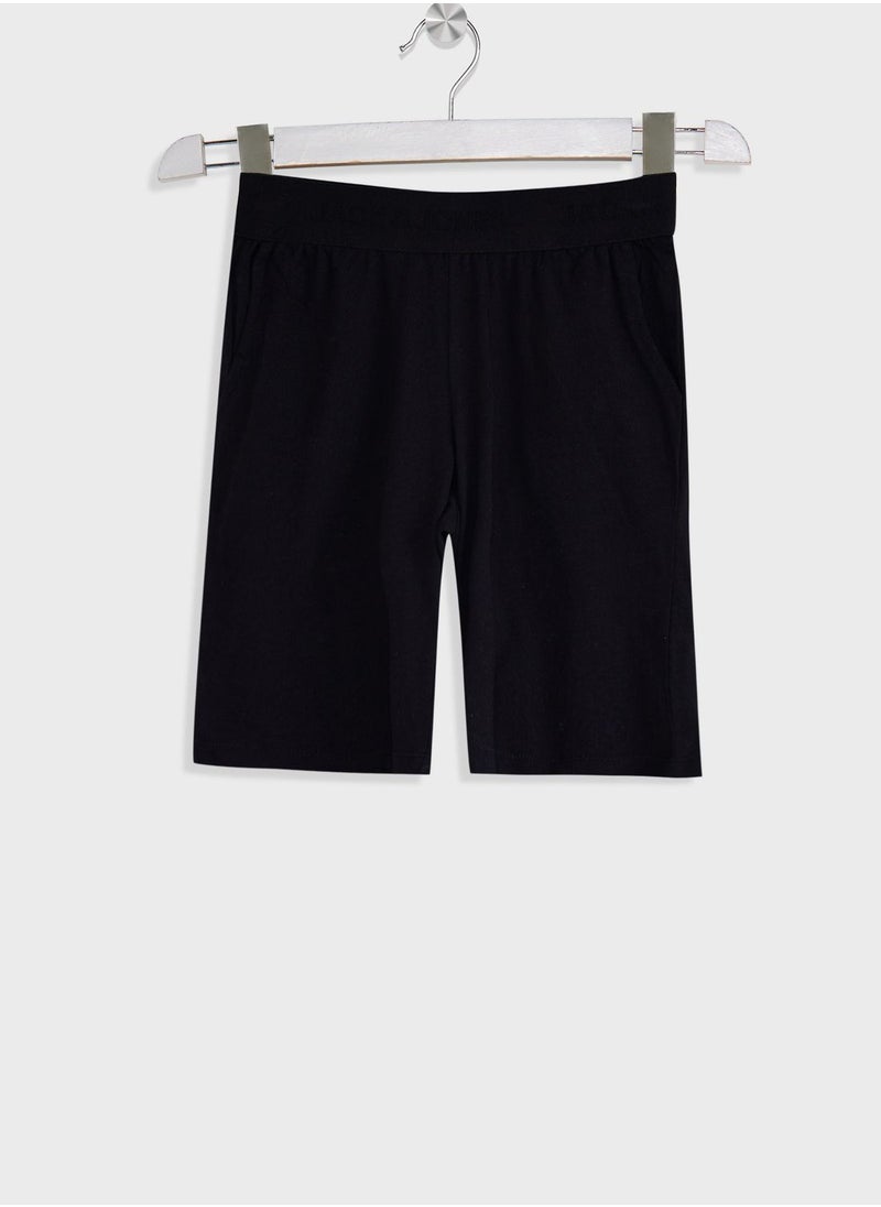 Jack & Jones Junior - Youth Logo T-Shirt & Shorts Set - Image 1
