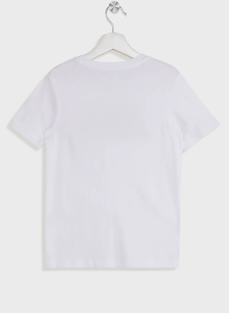 Jack & Jones Junior Youth Logo T-Shirt & Shorts Set