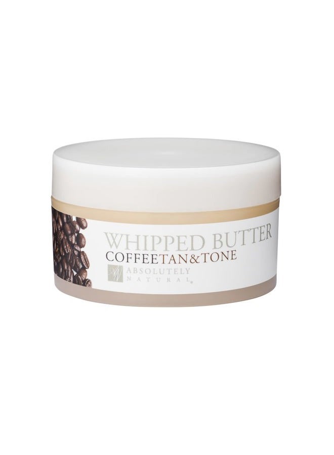 Absolutely Natural Coffee Tan and Tone Whipped Body Butter 5oz - Image 1