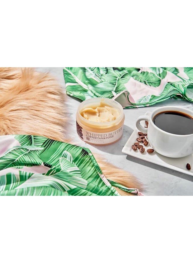 Absolutely Natural Coffee Tan and Tone Whipped Body Butter 5oz - Image 2