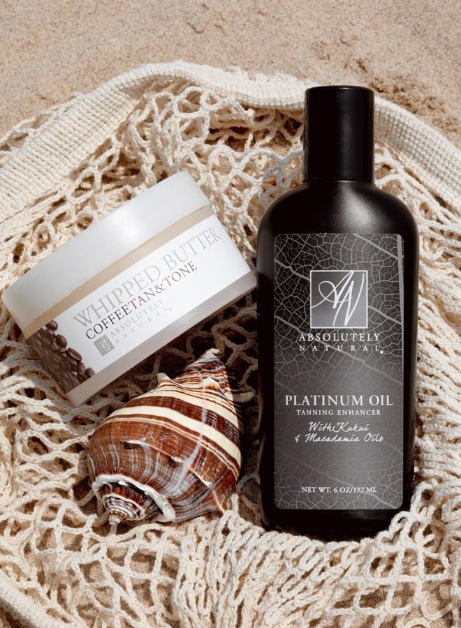 Absolutely Natural Coffee Tan and Tone Whipped Body Butter 5oz - Image 5